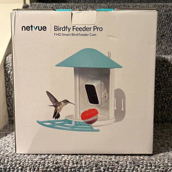 NWT Netvue Birdfy Pro Smart Bird Feeder FHD Camera - Picture 1 of 8